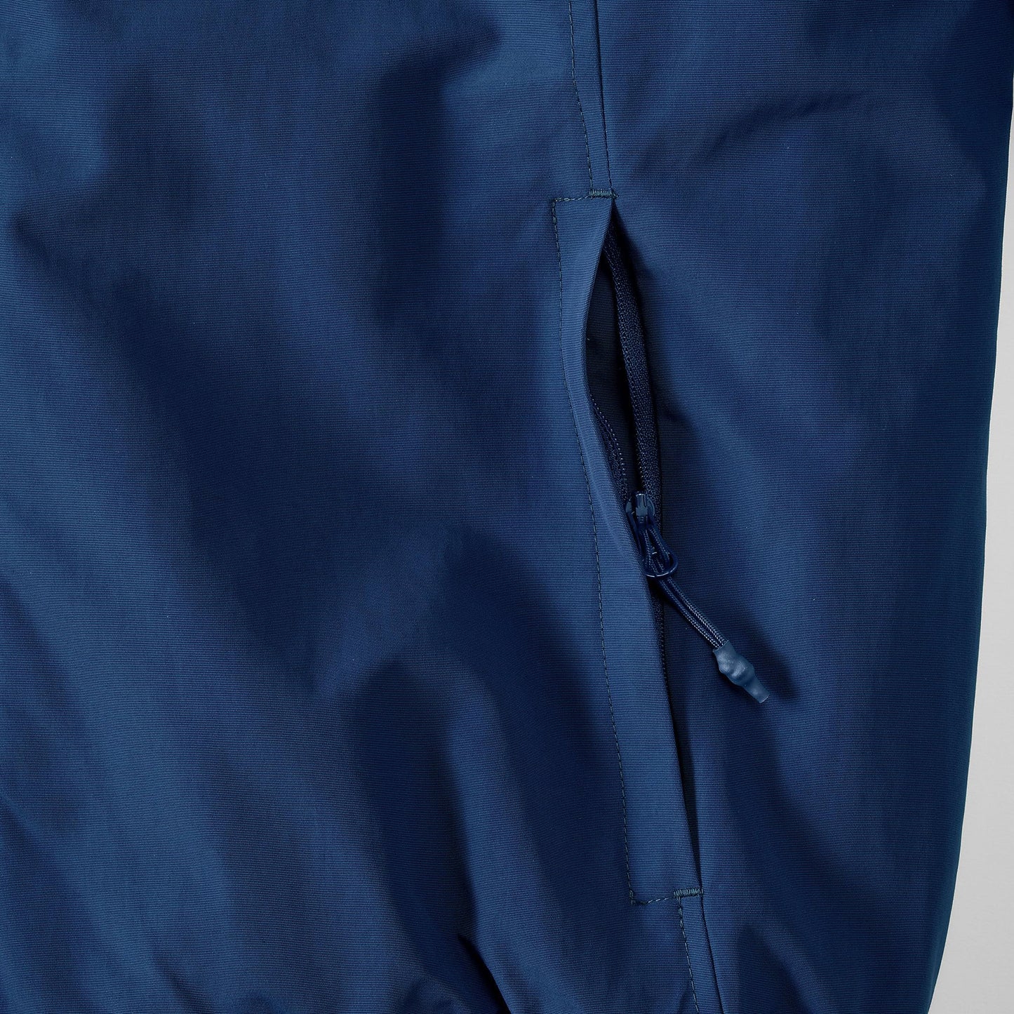 Lands' End Mens Squall Classic Bomber Jacket Deep Sea Navy Tall Medium