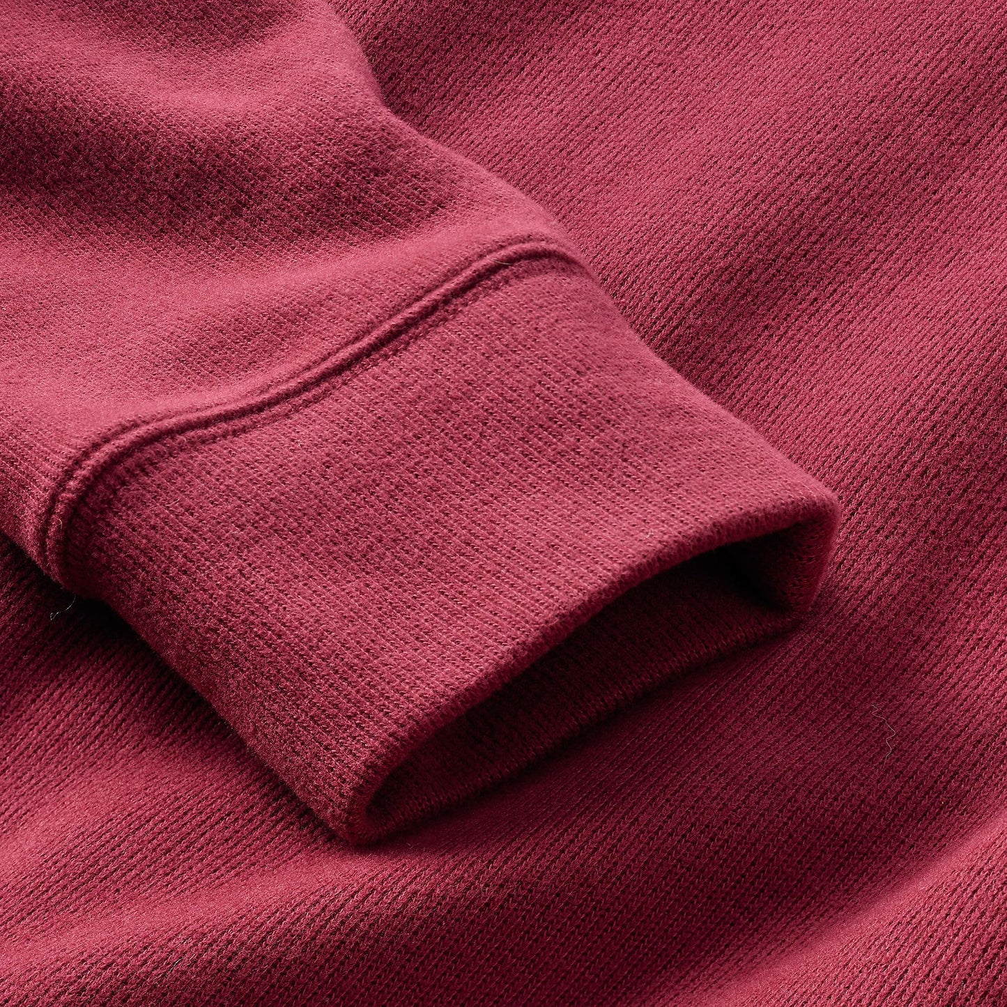Lands' End Mens Bedford Rib Quarter Zip Sweater Burgundy Spritz Tall XX-Large