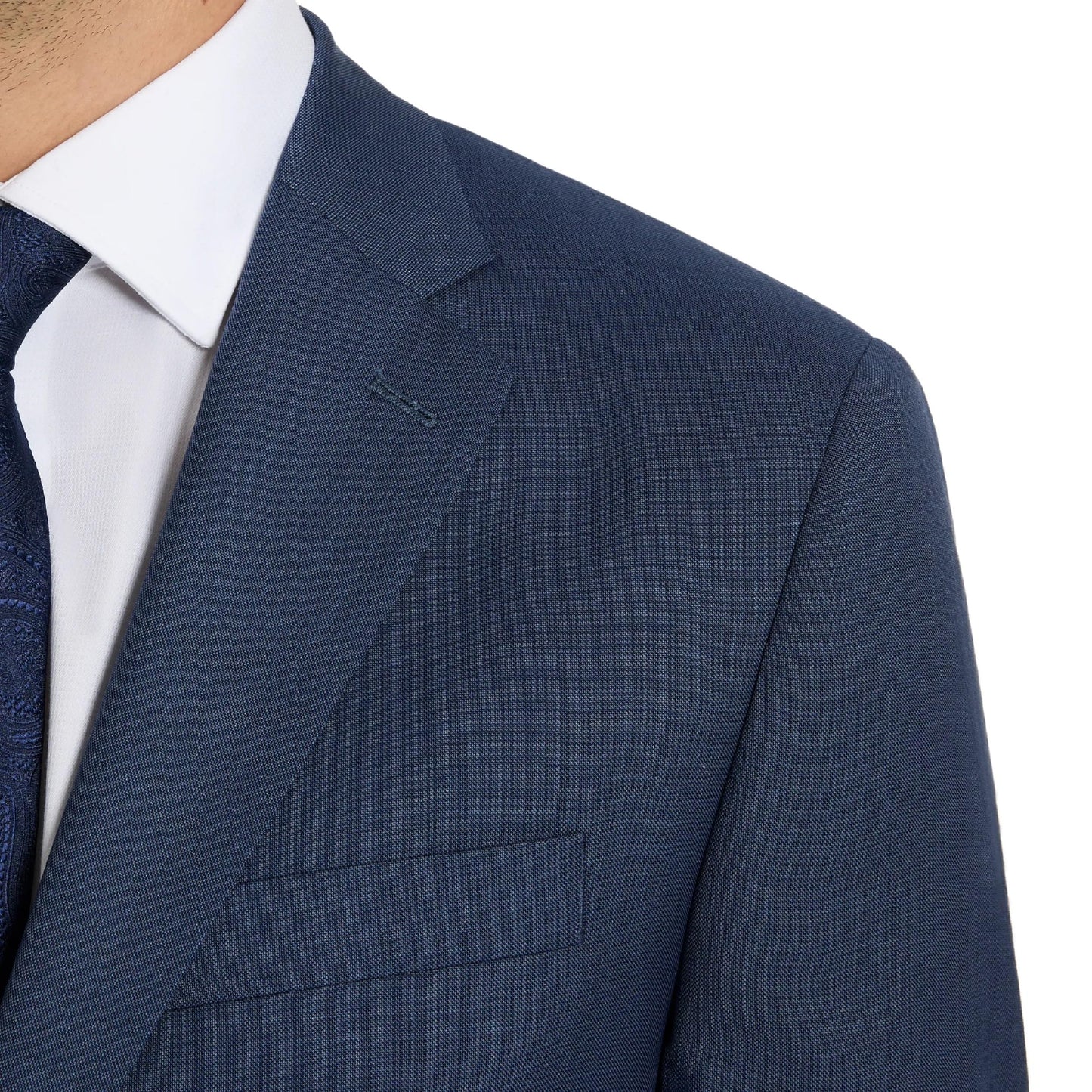Michael Kors Light Blue Sharkskin Classic Sport Coats|Light Blue,42XL