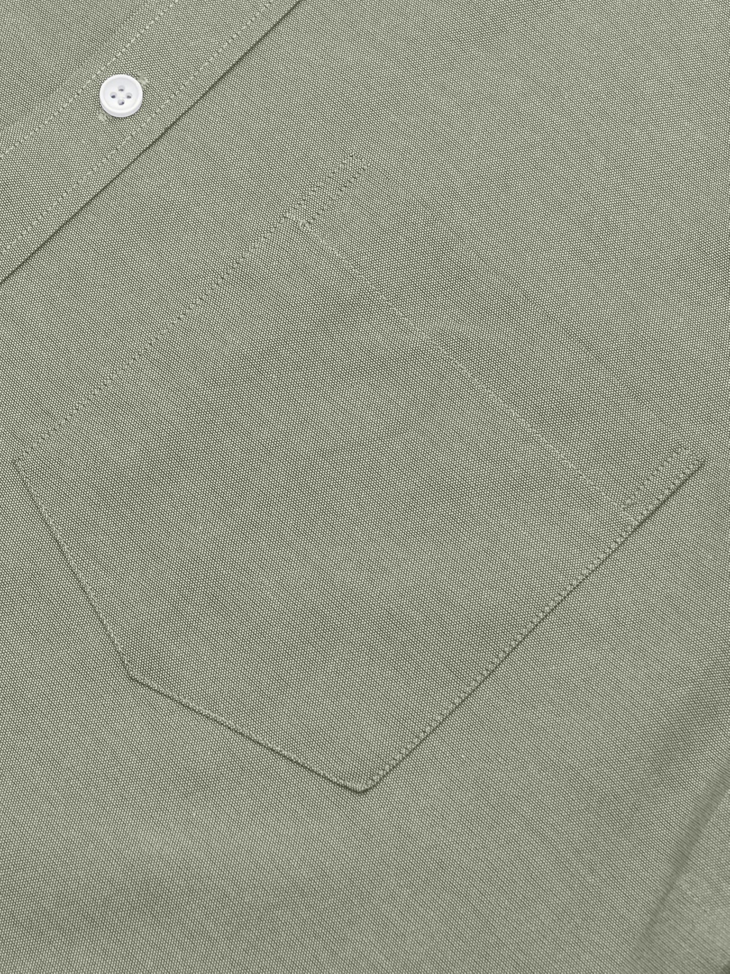 GIANZEN Mens sage Green Dress Shirt Long Sleeve Men for Collared Men's Casual Button-Down Shirts Oxford Button Down no Tuck Sage Green Size L Tall