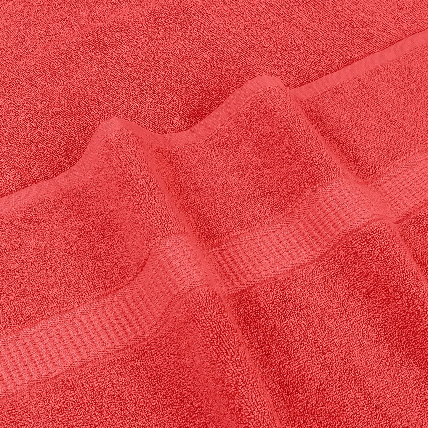 Utopia Towels Luxurious Jumbo Bath Sheet 2 Piece, 600 GSM, 35 by 70 Inches, 100% Ring Spun Cotton, Highly Absorbent and Quick Dry Extra Large Bath Towel, Super Soft Towel, Coral