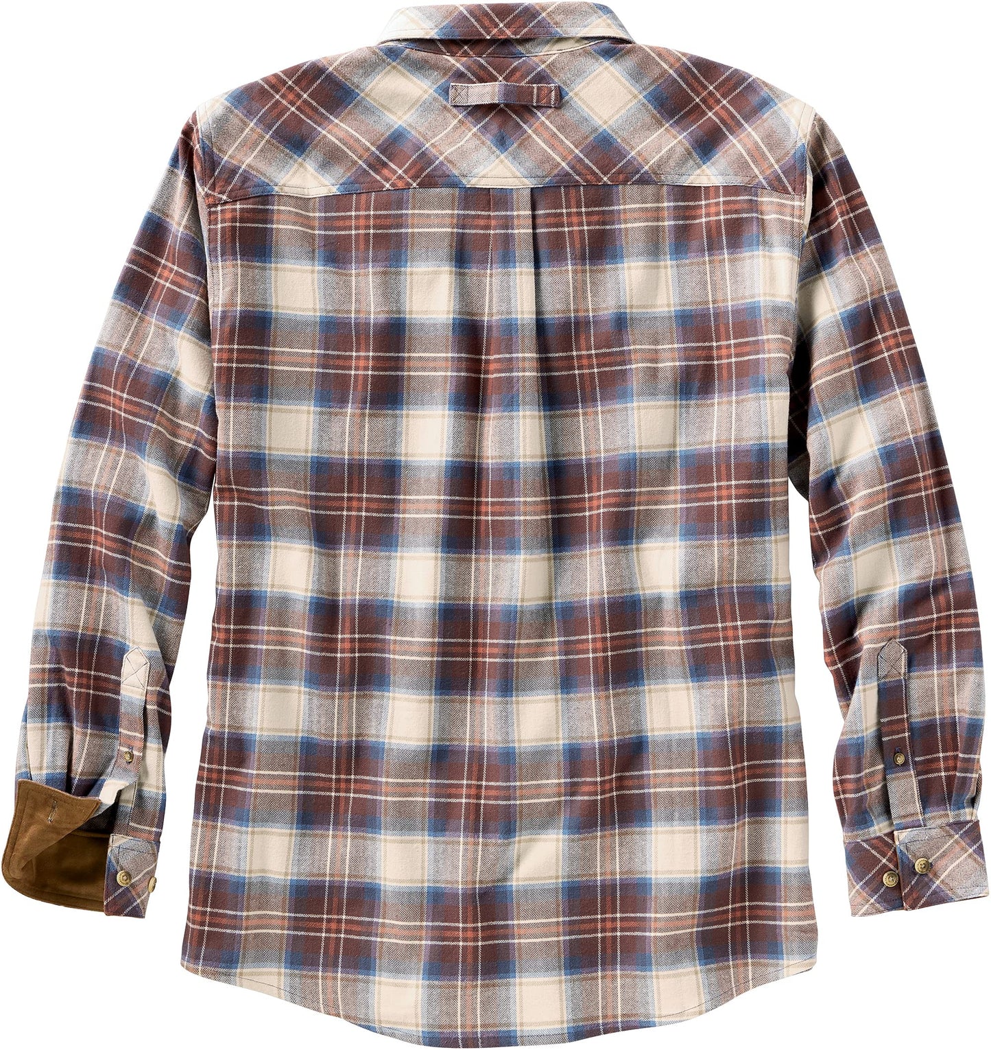 Legendary Whitetails Mens Flannel Shirt Long Sleeve Button Down Relaxed Fit, Firestone Plaid, LT
