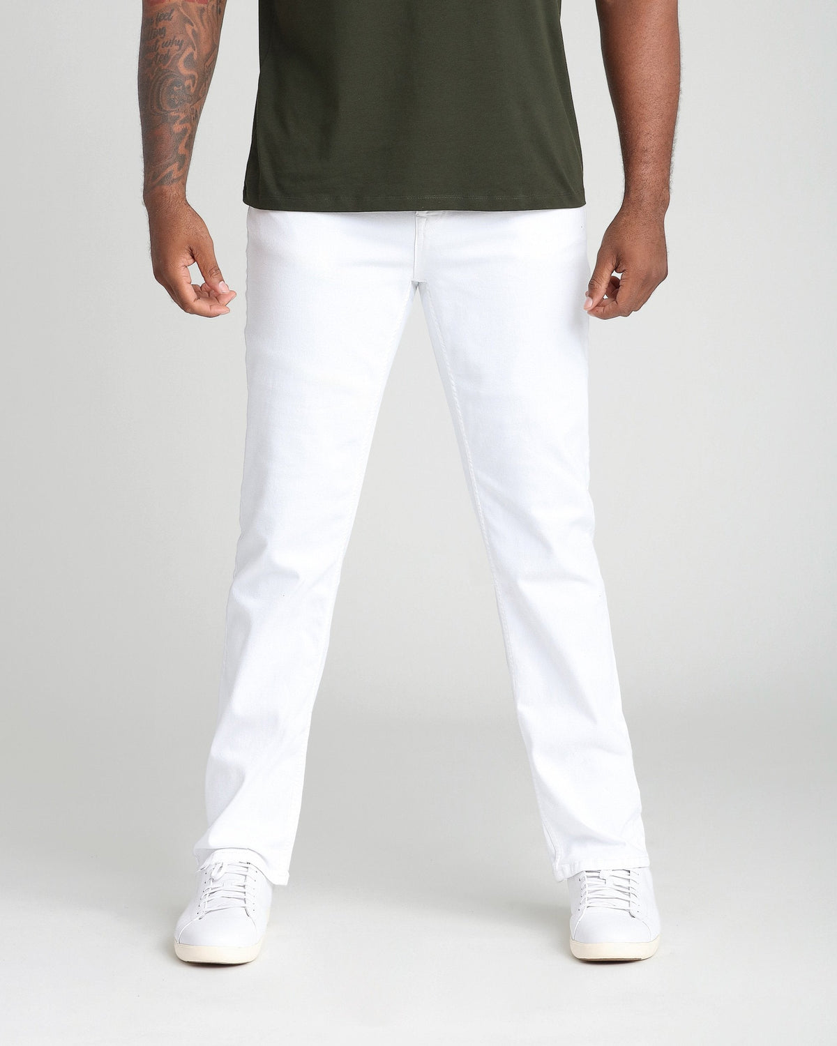 The Perfect Jean Athletic Fit - Blanco - White
