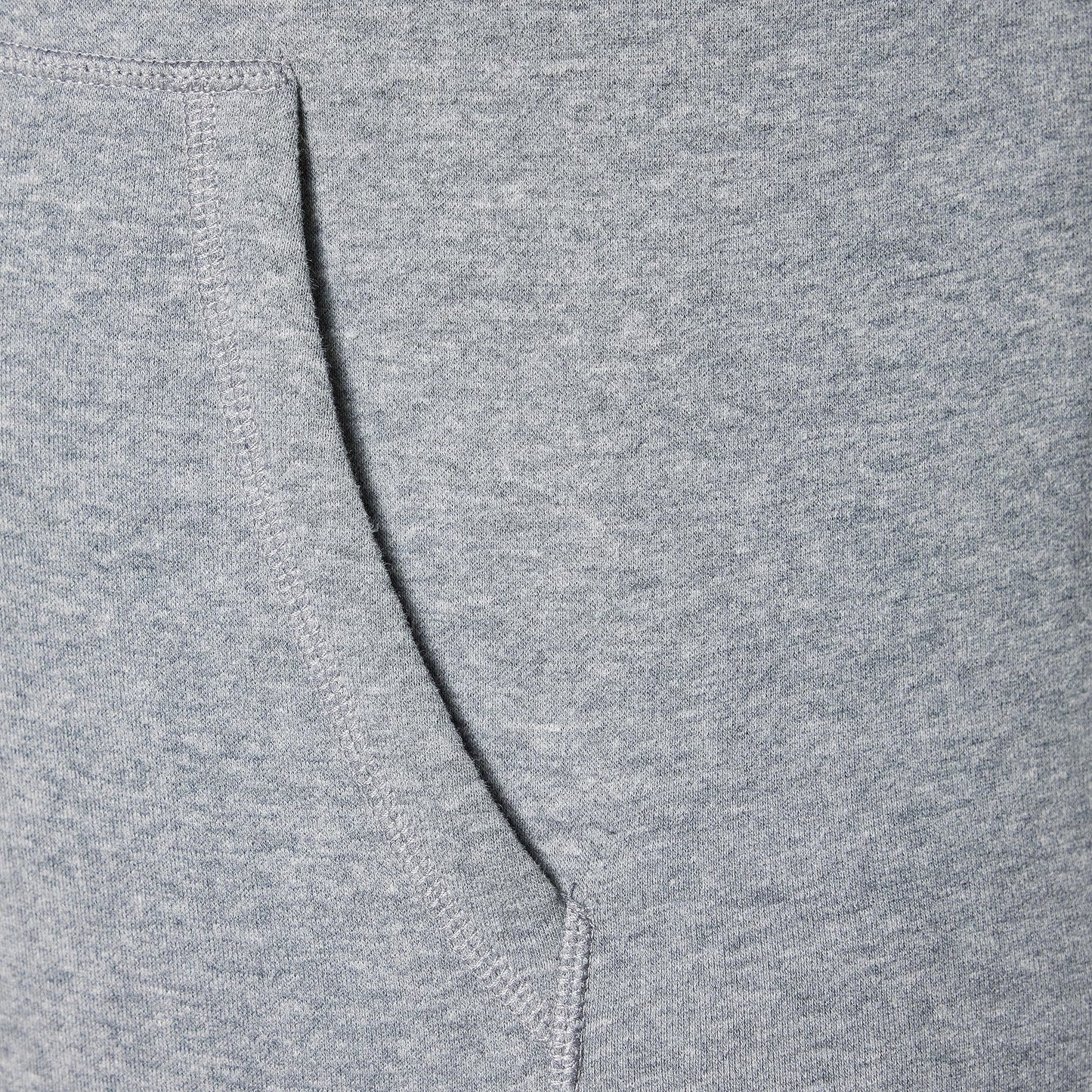 Amazon Essentials Men's Full-Zip Fleece Hoodie (Available in Big & Tall), Light Grey Heather, 4X-Large Big Tall