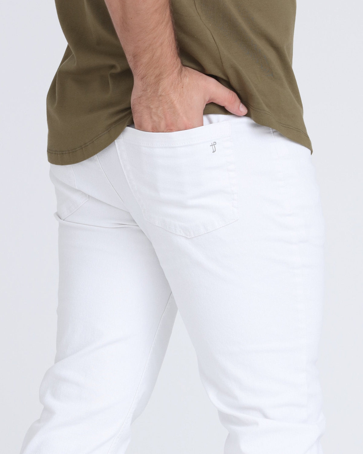 The Perfect Jean Athletic Fit - Blanco - White