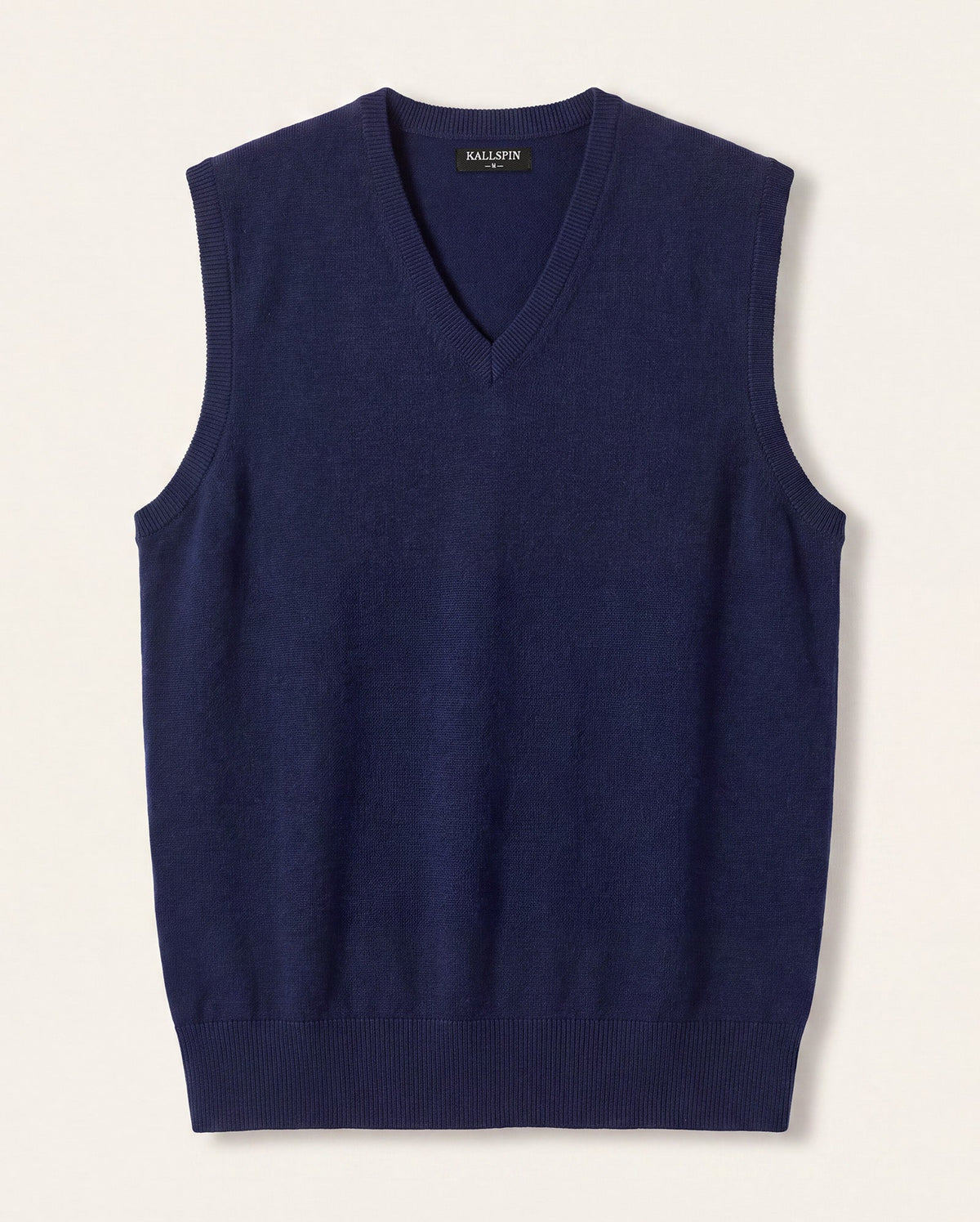 Wool Blend V-Neck Sweater Vest