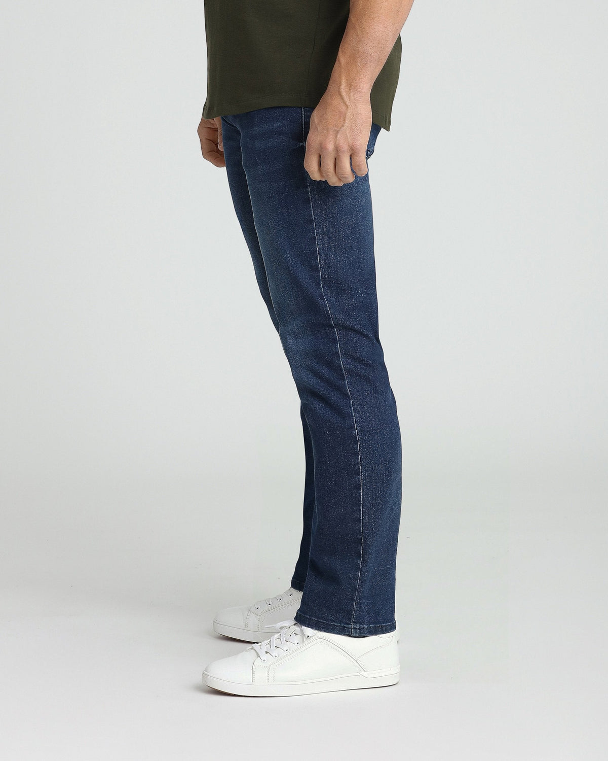 The Perfect Jean Athletic Fit - Admiral - Med Blue