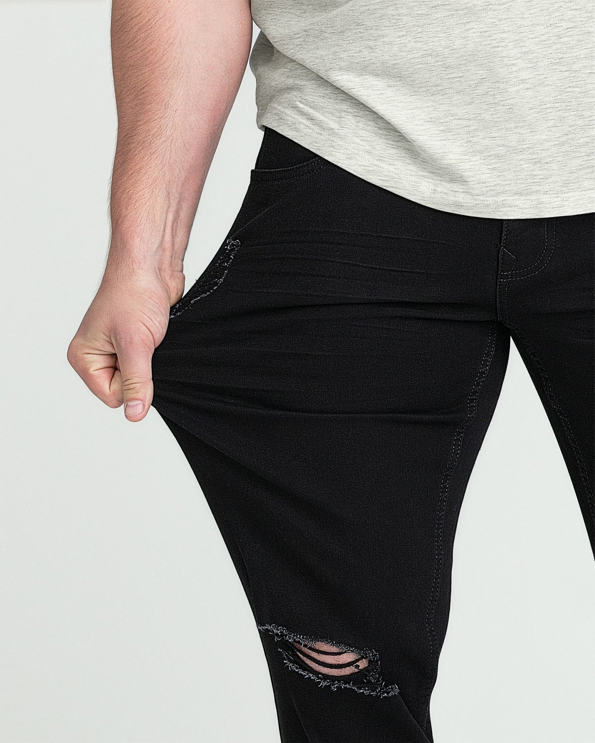 The Perfect Jean Athletic Fit - Slash - Black (Ripped)