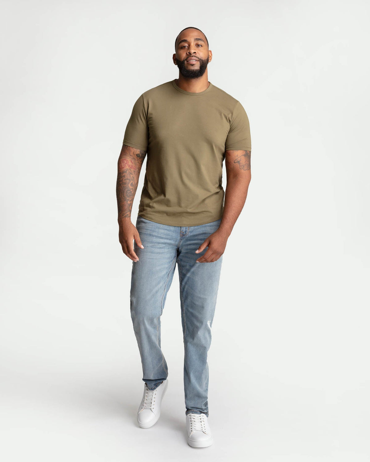 The Perfect Jean Athletic Fit - Sky - Light Blue
