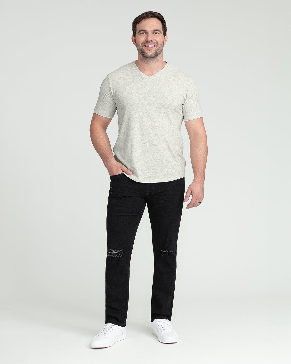The Perfect Jean Athletic Fit - Slash - Black (Ripped)