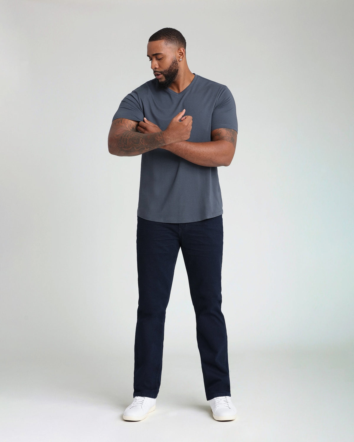 The Perfect Jean Athletic Fit - Submarine - Deep Blue