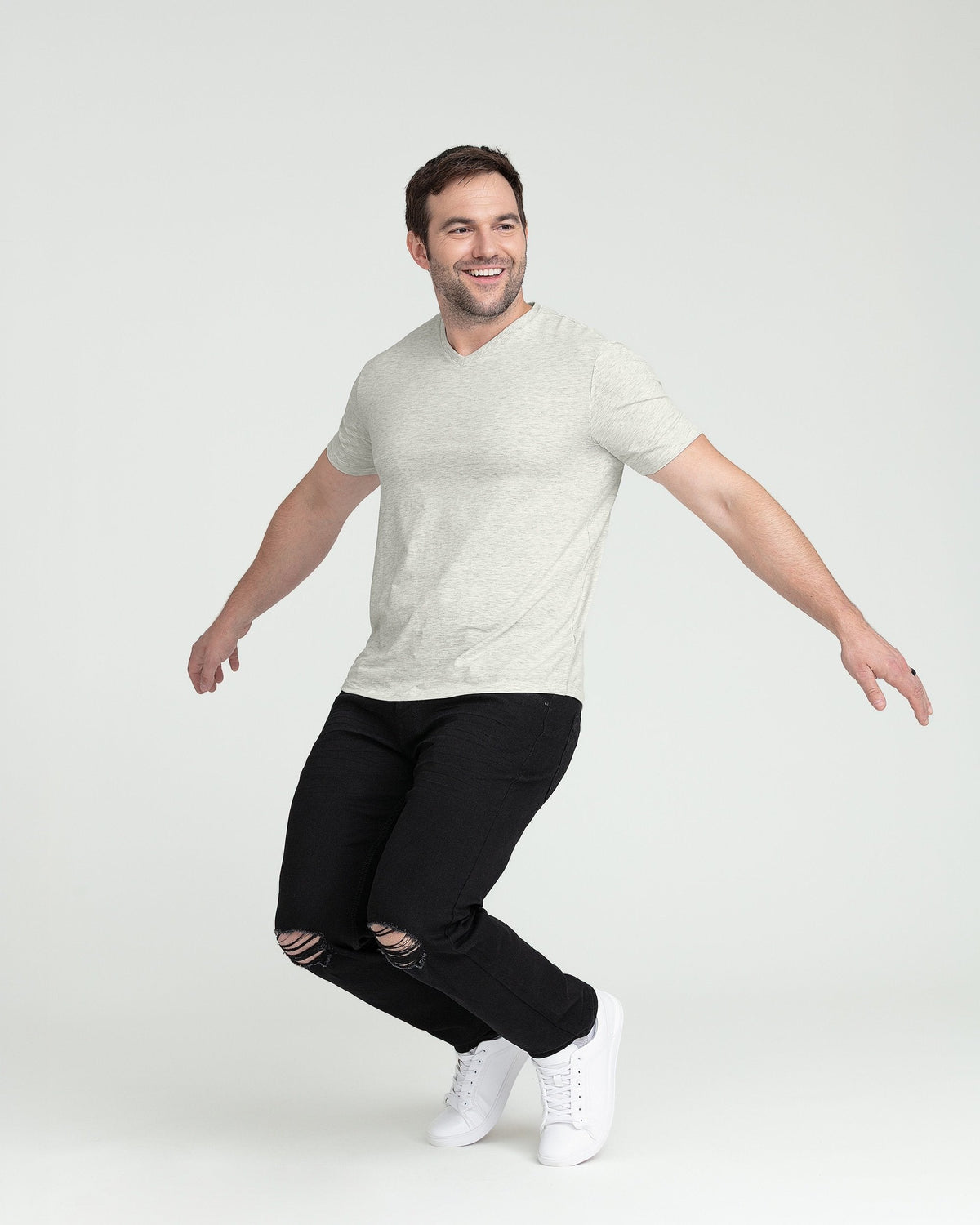 The Perfect Jean Athletic Fit - Slash - Black (Ripped)