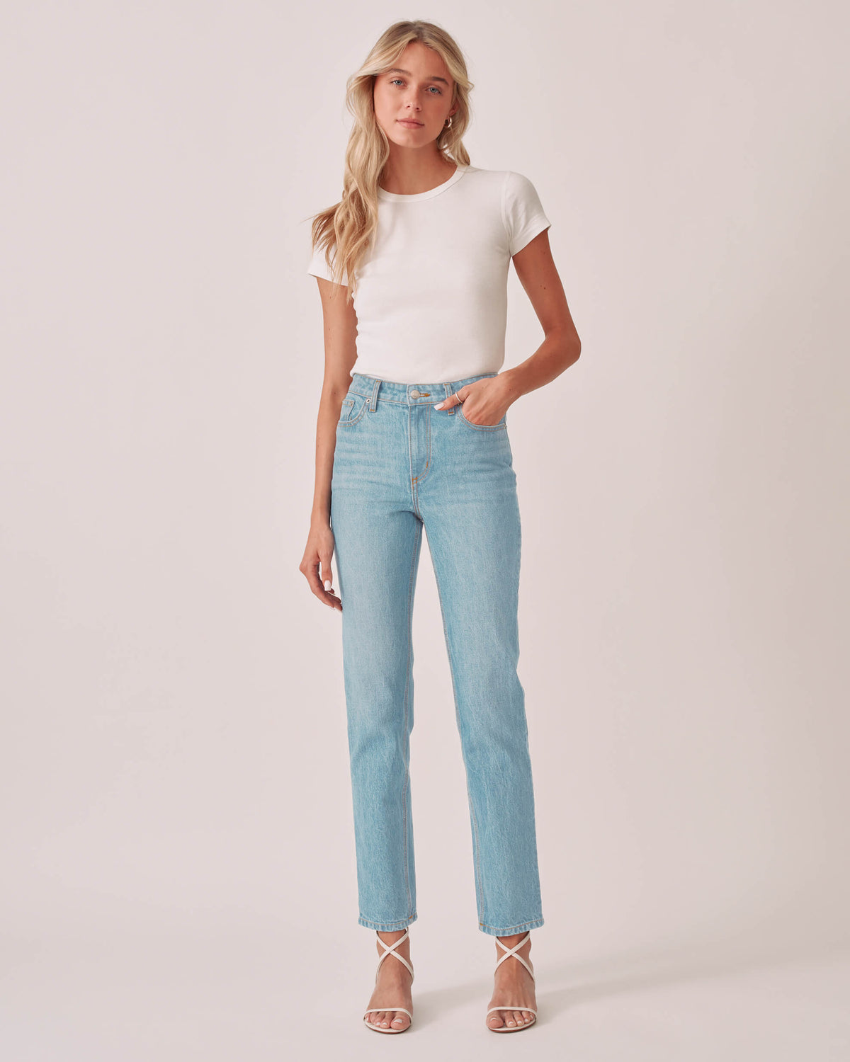 Women's Custom Jeans - Light wash