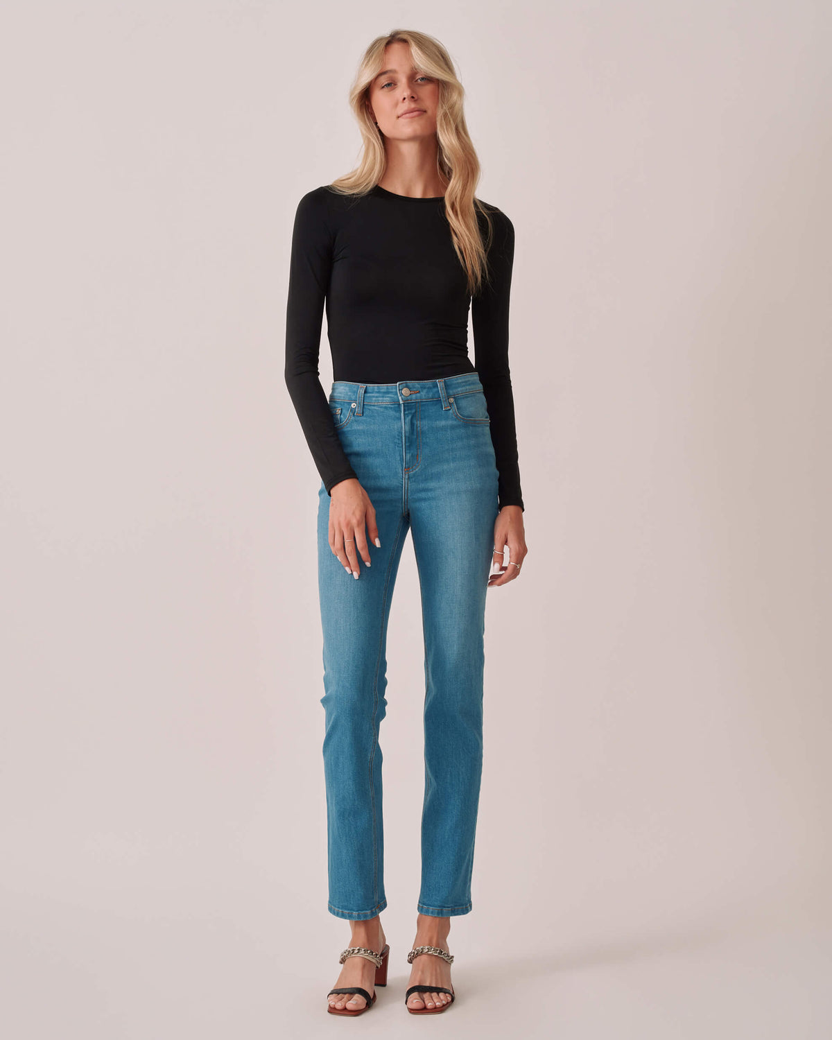Women's Custom Jeans - Medium wash