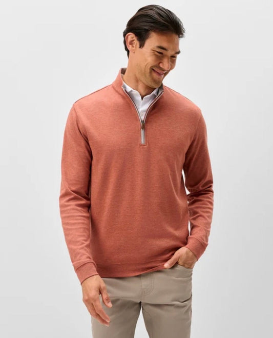 Johnnie-O Sully 1/4 Zip Pullover Canyon