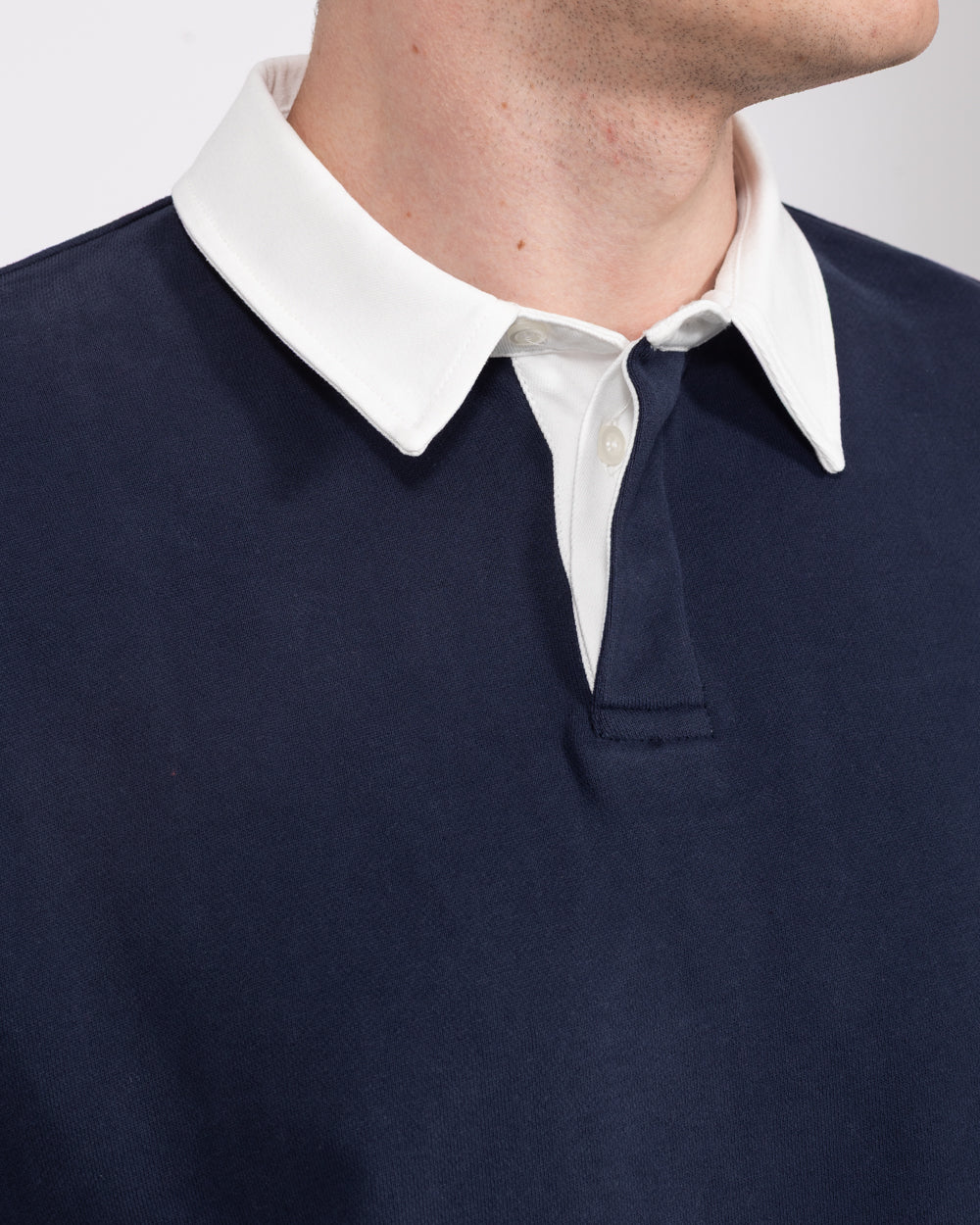 2t Denburn Tall Rugby Sweatshirt - Navy