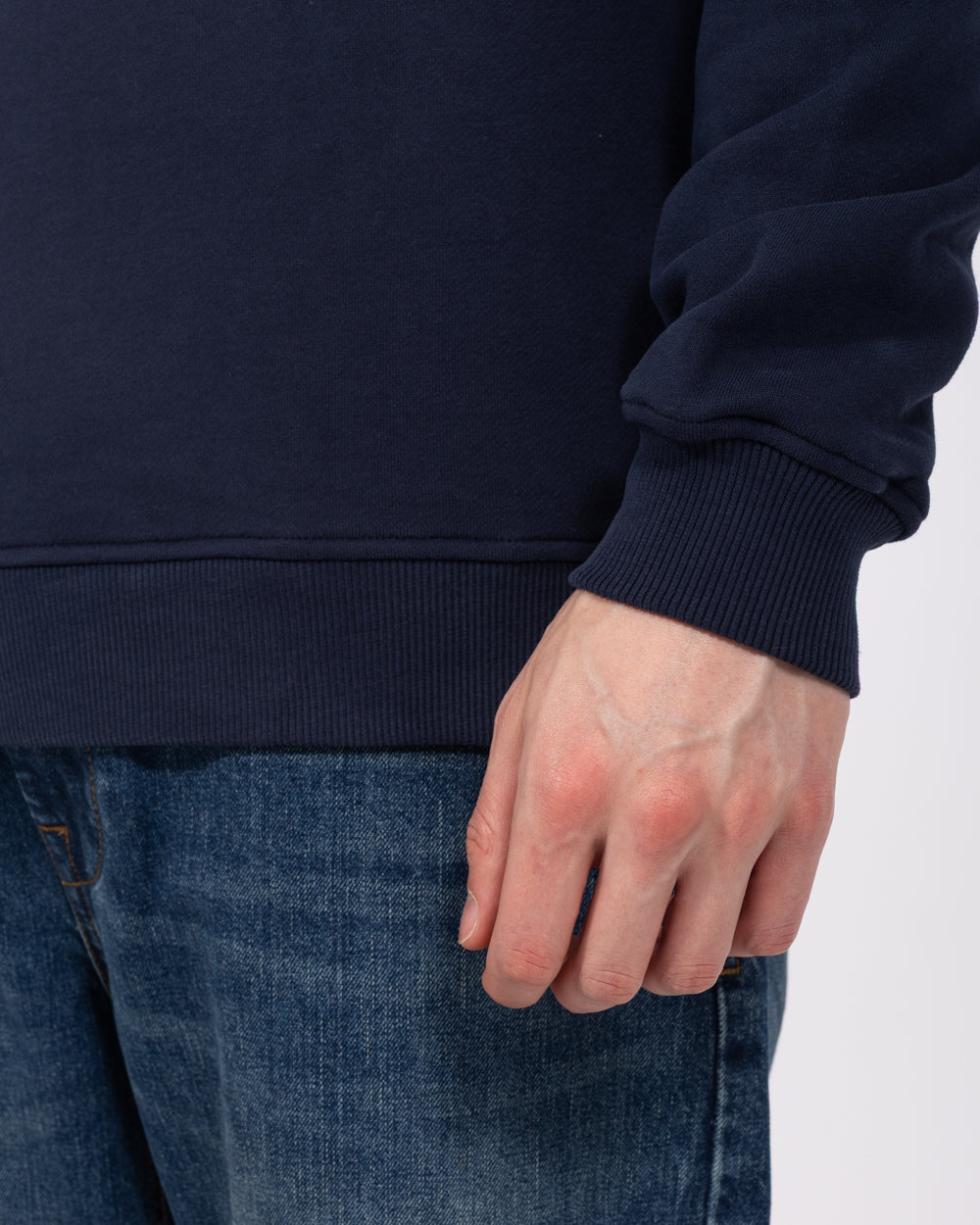 2t Denburn Tall Rugby Sweatshirt - Navy