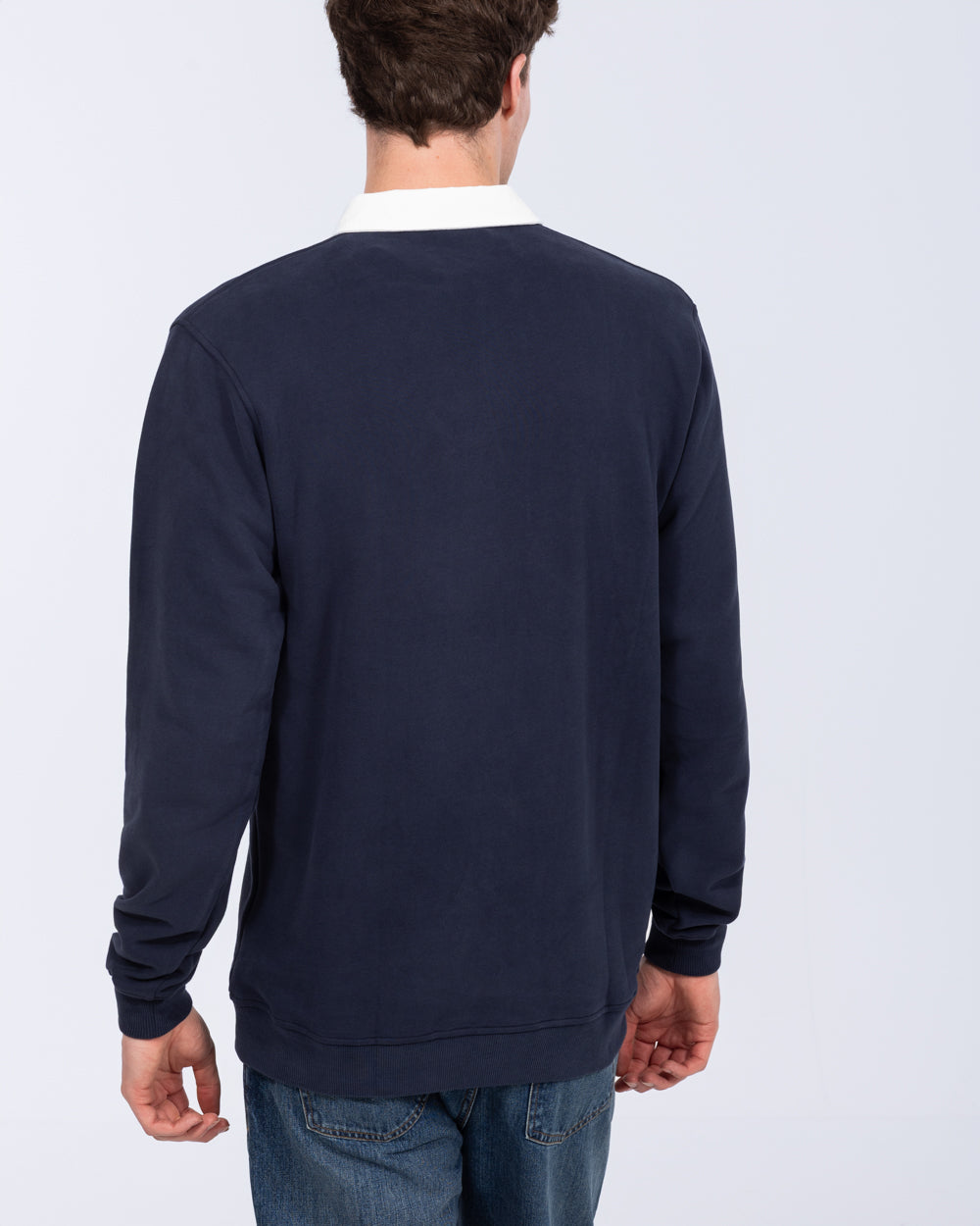 2t Denburn Tall Rugby Sweatshirt - Navy
