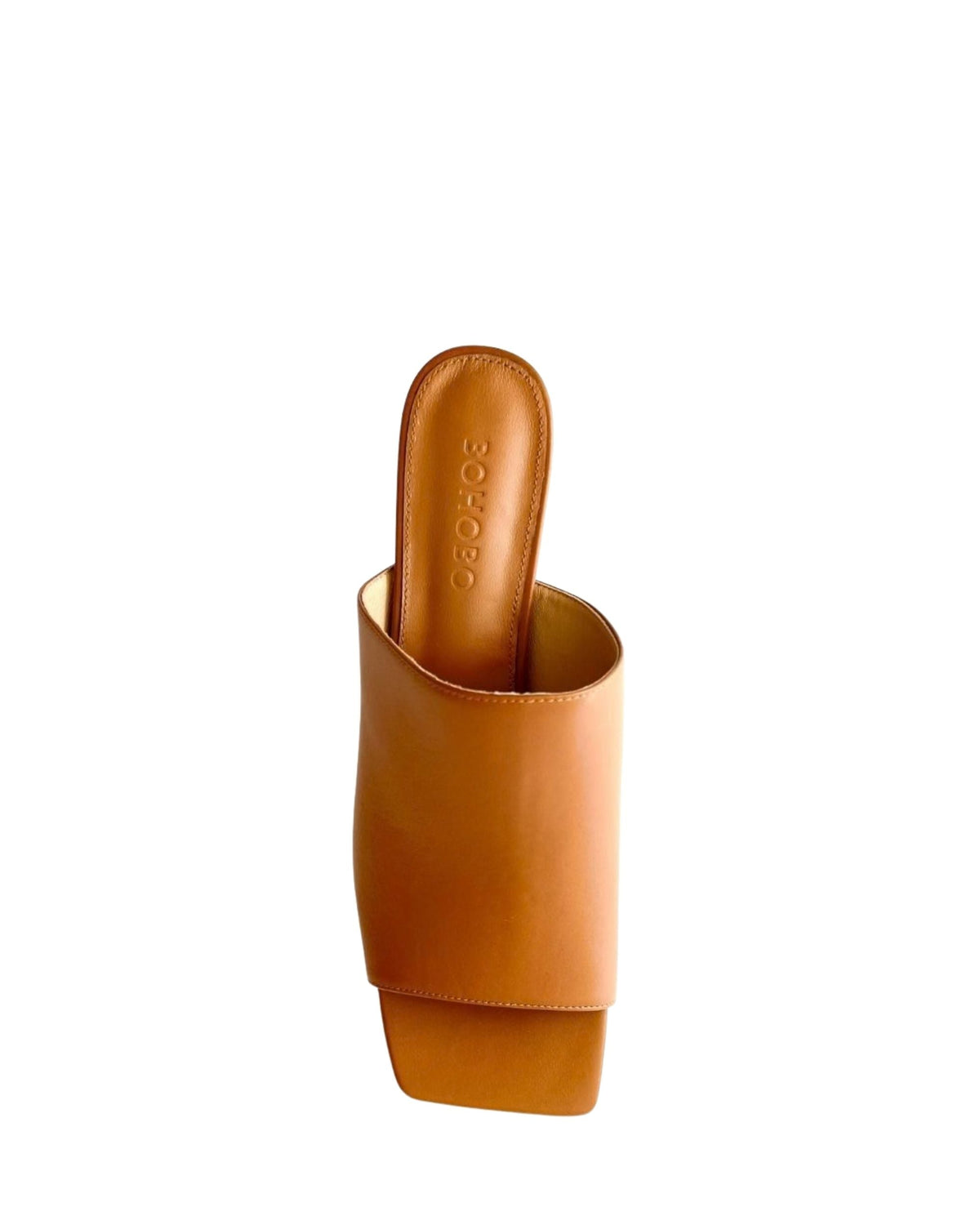 Donna Leather Mule - Tan