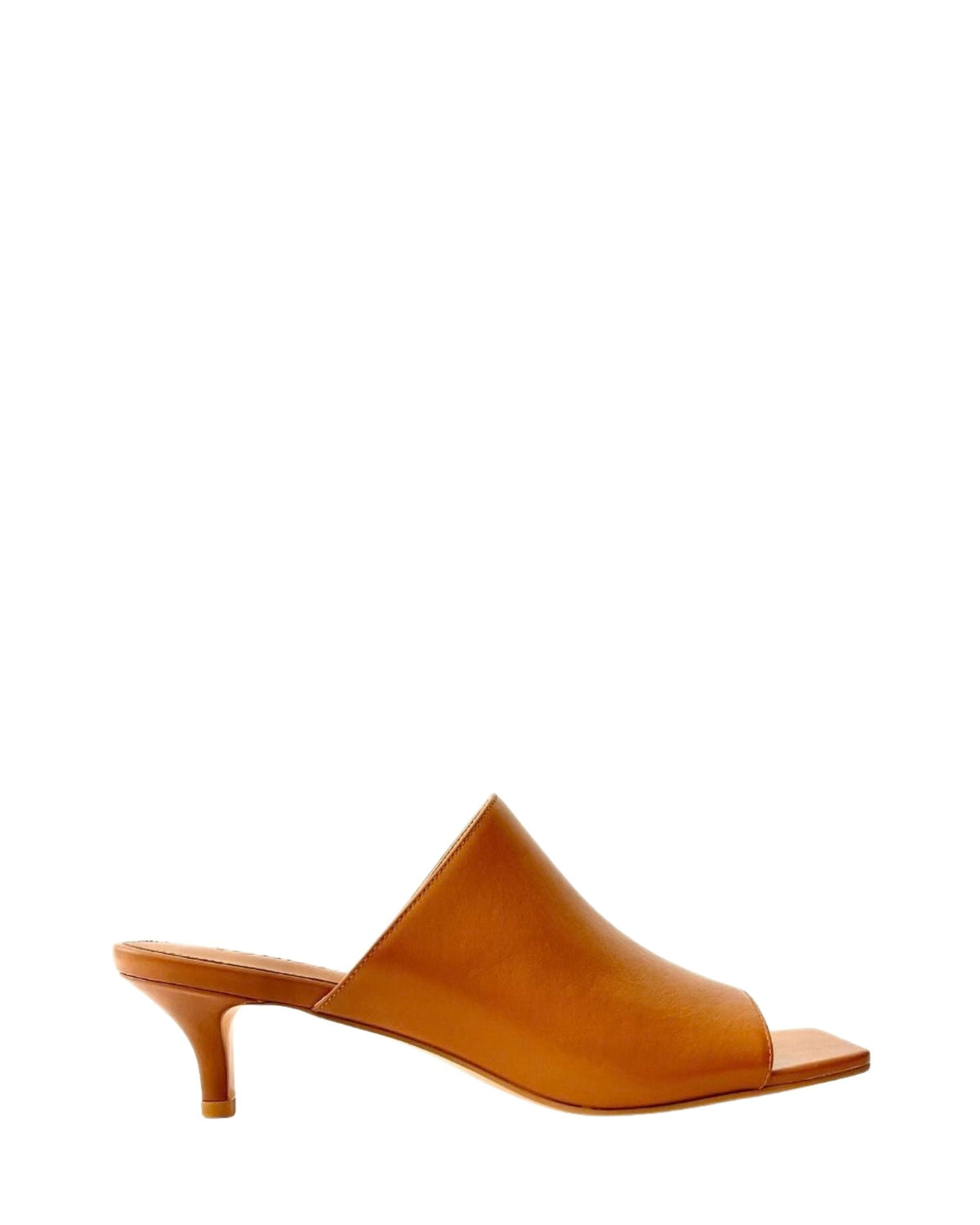 Donna Leather Mule - Tan
