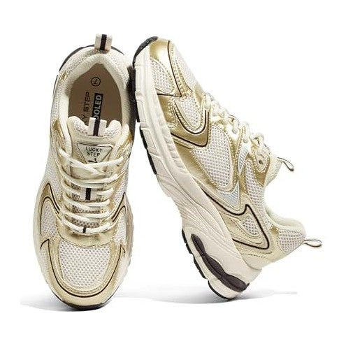 Beige/Gold