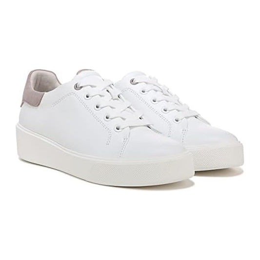White Leather Grey Suede