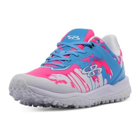 Columbia Blue/Fluorescent Pink/White/White