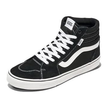 Suede/Canvas Black/White