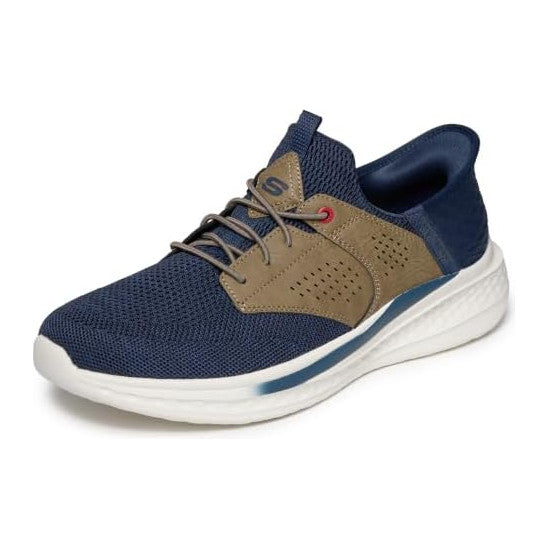 Navy/Tan