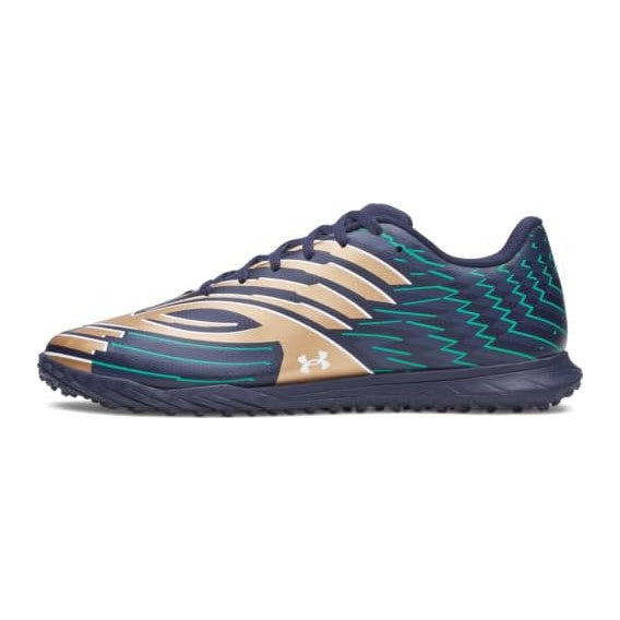(410) Midnight Navy/White/Metallic Copper Ore