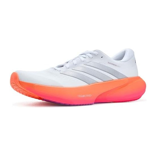 White/Silver Metallic/Lucid Pink