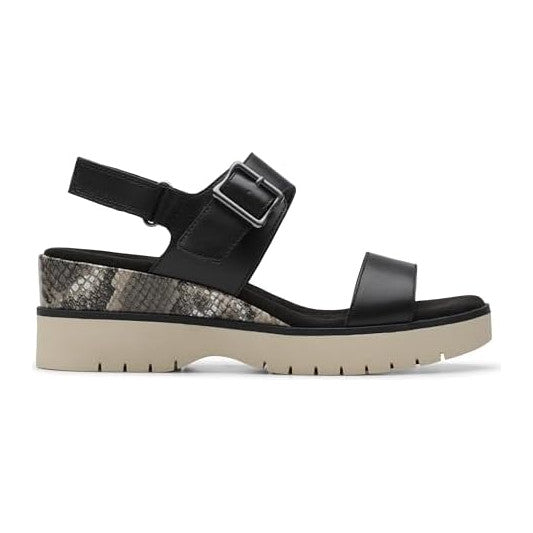 Black Combi Leather