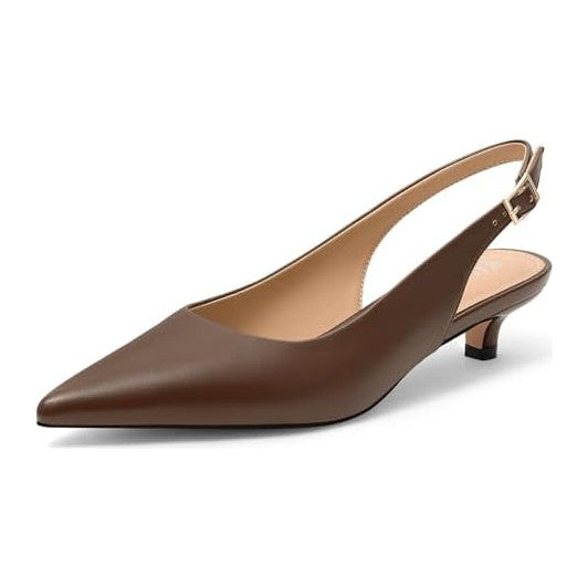 Chocolate Brown-slingback