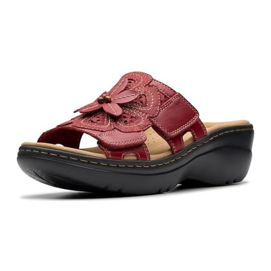 Red Combi Leather