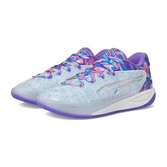 Puma White/Light Aqua