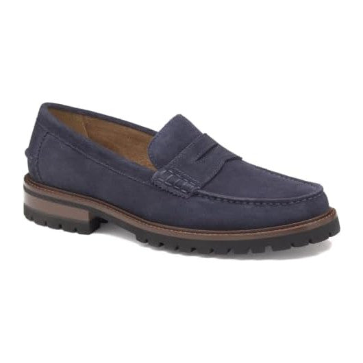 Navy Suede