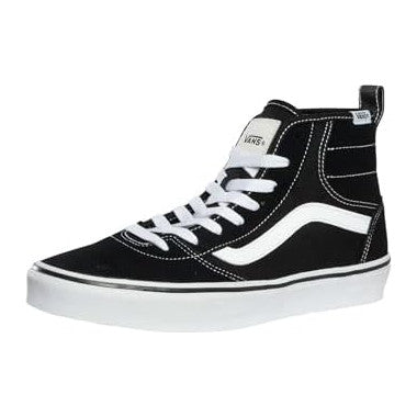 Suede/Canvas Black/White