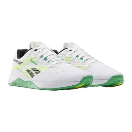 Footwear White/Solar Acid Yellow/Sport Green