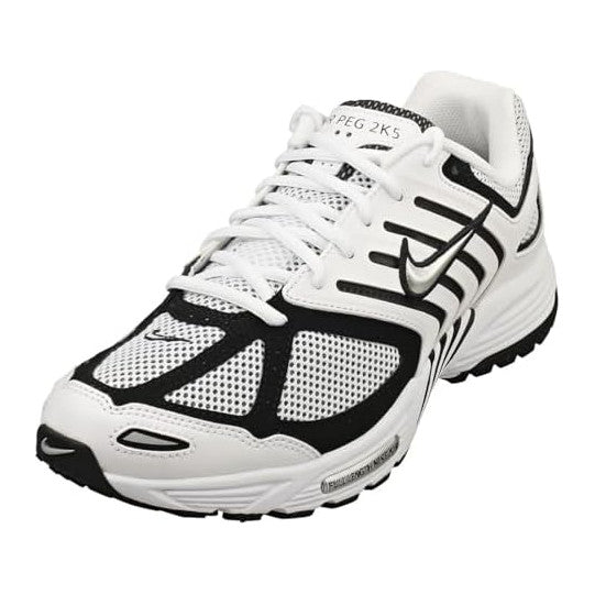 White/Metallic Silver/Black