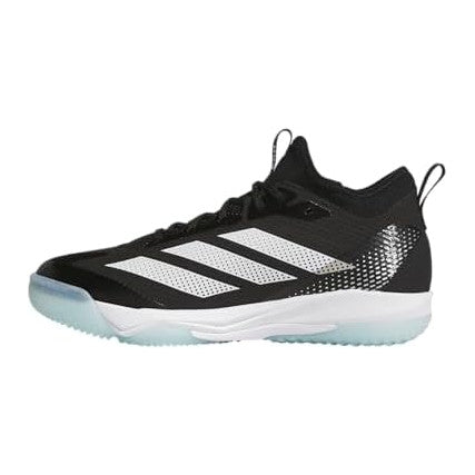 Black/White/Silver Metallic