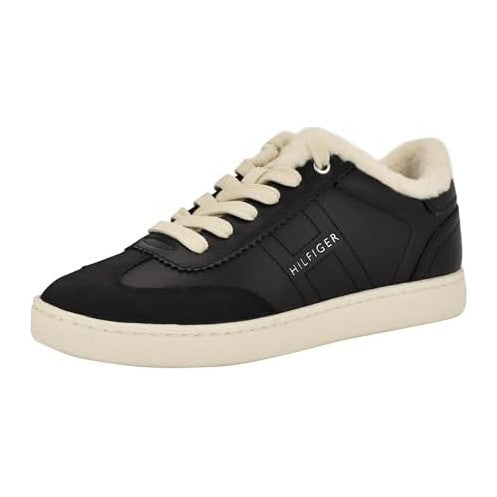 Black/White Faux Shearling 001