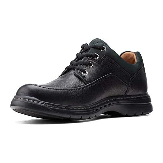 Black Tumbled Leather
