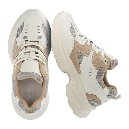 White/Tan