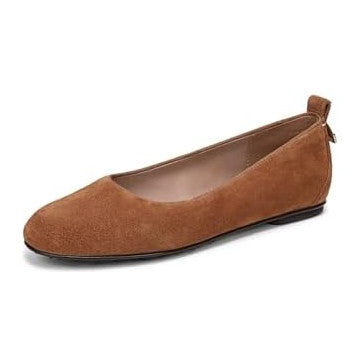 Dark Chestnut Brown Suede