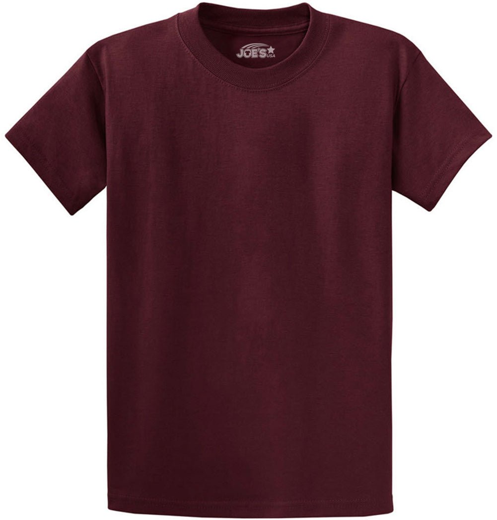 Joe's USA Men's Heavyweight 6.1oz 100% Cotton T-Shirt