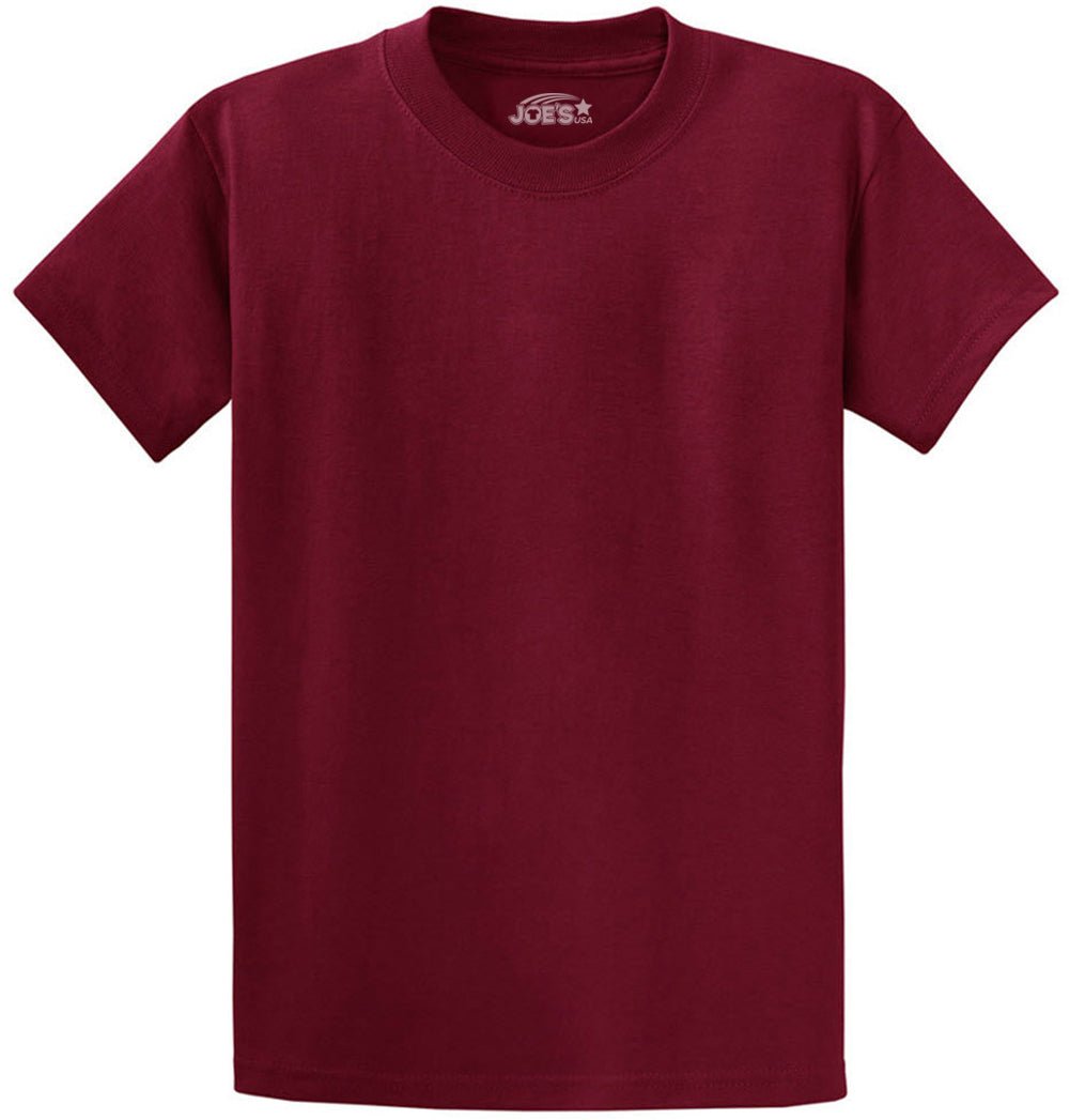 Joe's USA Men's Heavyweight 6.1oz 100% Cotton T-Shirt