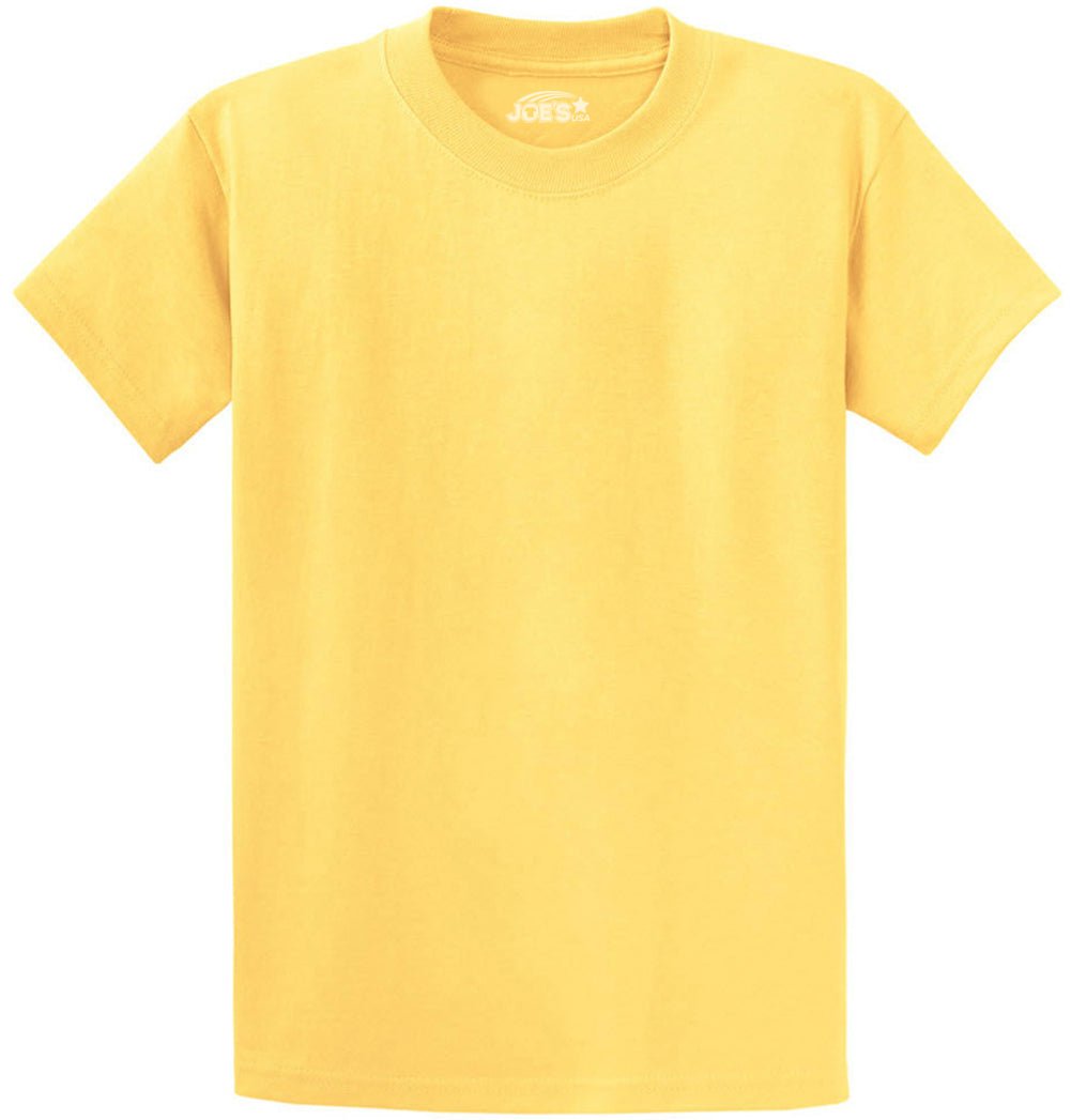 Joe's USA Men's Heavyweight 6.1oz 100% Cotton T-Shirt