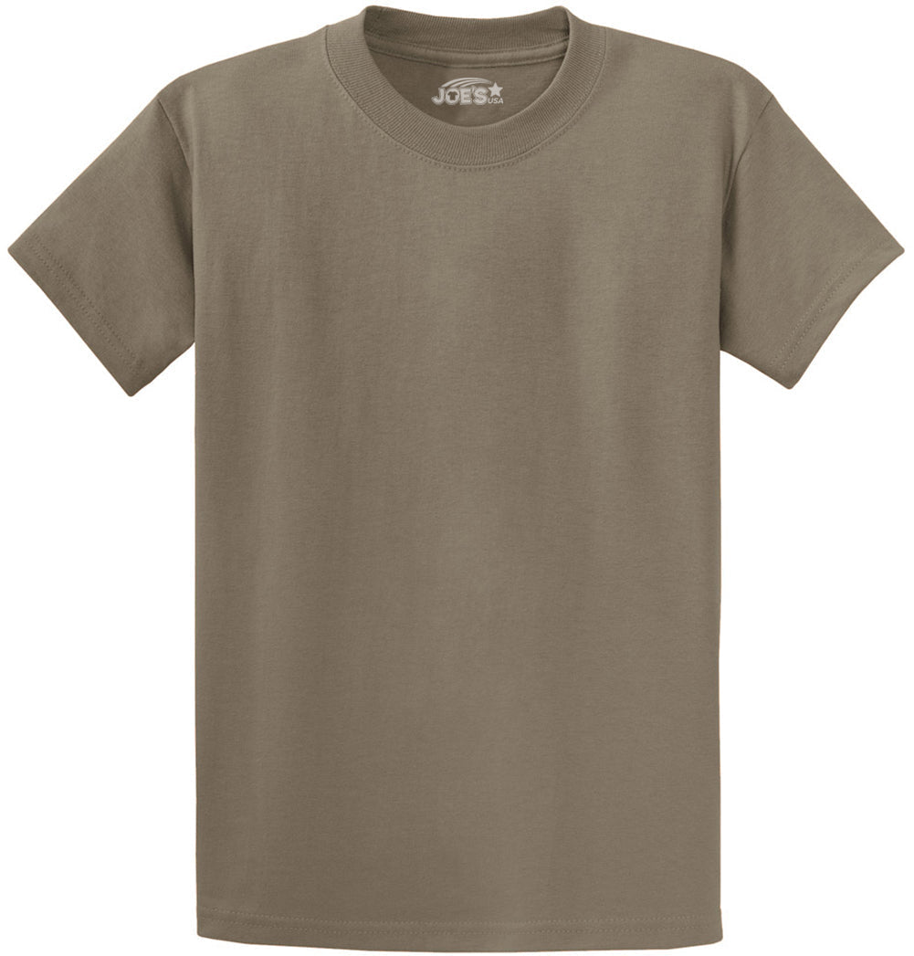 Joe's USA Men's Heavyweight 6.1oz 100% Cotton T-Shirt