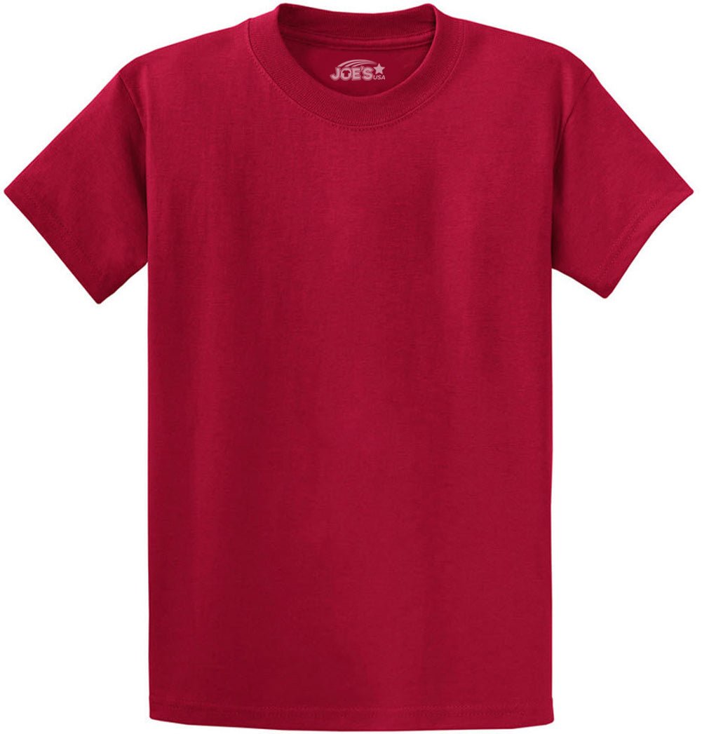 Joe's USA Men's Heavyweight 6.1oz 100% Cotton T-Shirt