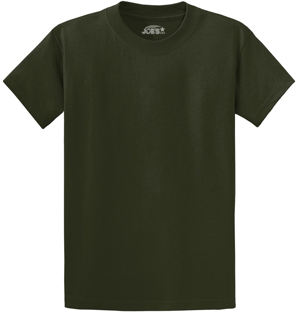 Joe's USA Men's Heavyweight 6.1oz 100% Cotton T-Shirt
